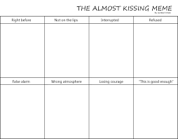 Almost Kissing Meme By Number11train On Deviantart Drawing Meme Kiss Meme Drawing Challenge