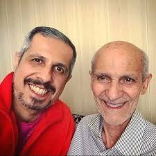 جواد رضویان داغدار شد 🖤🥀 در غم از دست دادن پدر جواد رضویان : من خود به  چشم خویشتن دیدم جانم میرود 💔🥲