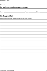 Maybe you would like to learn more about one of these? Perspektiven Der Energieversorgung Inhaltsverzeichnis Einfuhrung Blatt 2 Portfolio Zu Name Klasse Datum Pdf Kostenfreier Download