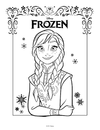 Elsa Y Ana Colorear