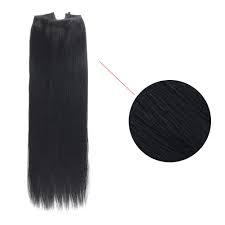 1 x keratin ponytail clip in hair extensions 16 / 22 / 26 inch 150gr **thick**. Generic Sassina Halo Hair Extensions Human Hair With Invisable Miracle Wire 1 Jet Black 16 Inch 100 Grams