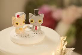 We carry unique, monogram, funny, humorous, traditional, bride and groom, and custom toppers. Handmade Kitty And Cat Bride And Groom Wedding Cake Topper Pets Wedding Cake Decoration Ideas A Photo On Flickriver