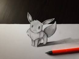 It's name is even a combo of seal + sphere. Drawing 3d Eevee Pokemon Trick Art Draw It Easy Draw It Awesome Febarp Imgur