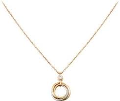 Pin By Radwa Zakaria On Trinity De Cartier In 2020 Trinity Necklace Pink Gold Necklace Trinity Pendant