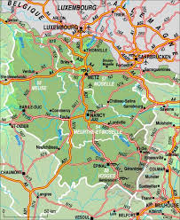 Les plus grandes villes de la region de la lorraine en nombre d'habitants par rapport au recensement de 2007 sont: Cartograf Fr Les Regions De France La Lorraine Page 2
