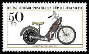 Deutsche Bundespost Berlin 1983 Hildebrand Wolfmuller 1894 Deutsche Bundespost Motorrad Deutsche