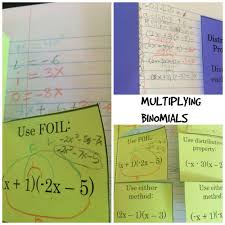 Multiplying Binomials Notes And Practice We Are Teachers Math Lessons 8th Grade Math