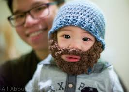 You'll want to make one in every color for everyone you know! Bobble Bearded Beanies All About Ami