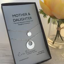 The to my daughter premium necklace. Mother Daughter Necklace Set Sterling Silver Erin Pelicano Jewelry