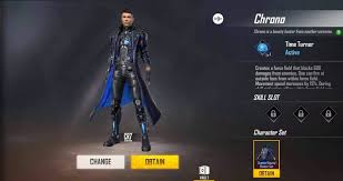 Penggunaan cara curang yang populer di free fire biasanya dengan menggunakan script dan apk guardian. Chrono Character In Free Fire Ob27 Update Check Details Here Firstsportz