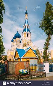 Reisen können zu fuß, mit. Brest Belarus St Nikolaus Kathedrale Im Sonnigen Sommertag Sehenswurdigkeiten Kirche St Nikolaus Oder Das Geschwisterliche Kirche Stockfotografie Alamy