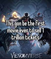 Venomverse 1 trillion tickets
