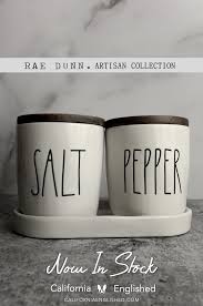 I Found It At Californiaenglished Com Rae Dunn Artisan Collection Salt Pepper Cellars Rae Dunn For Sale Salt And Pepper Cellars Rae Dunn Collection
