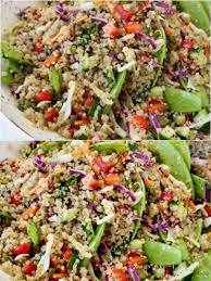 Asian Quinoa Salad Recipe Veggie Society Video Recipe Video Quinoa Salad Recipes Asian Quinoa Salad Asian Quinoa