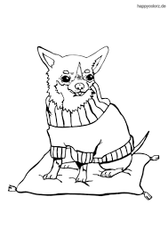 Ausmalbild Hund Kostenlos Malvorlage Hunde