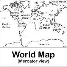 Free collection of 30+ printable map of the world in black and white map of world. Europe Map Coloring Pages Coloring Home