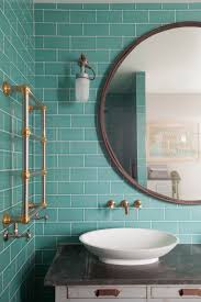 The Bright Colors Of Sri Lanka Inspired The Design Of This London Home Bathroomdesignsrilanka Bathroom Mirror Bathroom Design Bathroom Trends