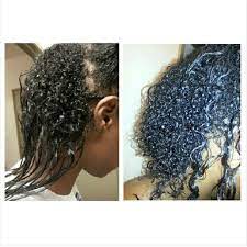 Left 4 Months Into Transitioning Right 3 Months Later After A Mini Chop Transitioning Hairstyles Natural Hair Transitioning Natural Hair Beauty