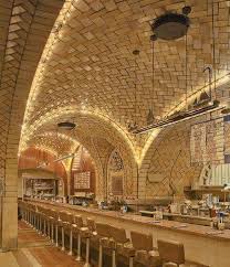 Guastavino Tile Ceiling At Grand Central Terminal S Oyster Bar In 2013 The Grand Central Oyster Bar Celebrated Its Architecture Grand Central Station Archway