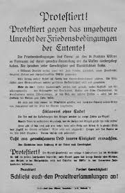 Juni 1919 unterzeichnete „vertragswerk, das nach dem ersten weltkrieg formell den kriegszustand zwischen dem deutschen reich und den in diesem gegenseitigen vertrage als die alliierten und. Lemo Bestand Objekt Protest Gegen Die Bestimmungen Des Versailler Vertrags 1919