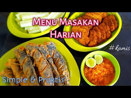 Kumpulan resep dan informasi terbaru yang diambil. Masak Menu Harian Simple Lele Geprek Tempe Goreng Menu Masakan Harian Seminggu Youtube
