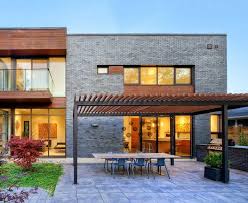 Alu Tragwerk Und Lamellendach Der Freistehenden Pergola Modern Patio Patio Roof Pergola
