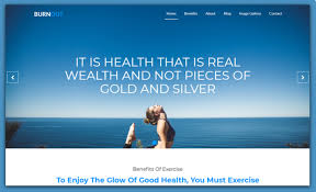 Playing games can help relieve stress and provide a break from work. Burnout Free Fitness Website Template Designhooks