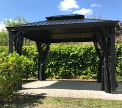 We'll be framing up the floor for the modern work shed. Sojag Aluminium Pavillon Gazebo Messina 10x12 Inkl Moskitonetz 298x363 Cm Mygardenhome