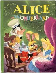 Vintage Disney Alice In Wonderland Happy Birthday Alice Alice In Wonderland Book Alice In Wonderland Disney Alice