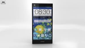 360 view of ZTE Grand Xmax Black 3D ...