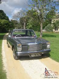 Unlike the previous generation, this generation coupe/convertible share the same platform as the sedan/wa Mercedes Benz 250 Auto Saloon W114 1970