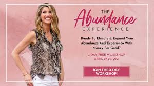 To unlock your abundance click on pin. Free 3 Day Workshop The Abundance Experience
