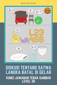 Dibawah ini merupakan kunci jawaban tebak gambar level 30 dari nomor 1 hingga nomor 20 lengkap dengan gambar dan keterangannya. Kunci Jawaban Tebak Gambar Level 30 Lengkap Ragam Informasi