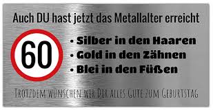 Geburtstag in form von bildern mit sprüchen für männer und frauen. Banner Zum 60 Geburtstag Metallalter Spassbanner Zum Online Gestalten