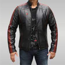 Mass Effect 3 Men S Leather Jacket Leather Jacket Men Leather Jacket Mens Jackets
