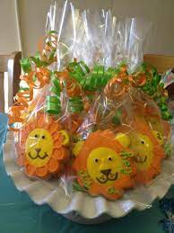 Lion Theme Baby Shower Cookies King Of The Jungle Lion Baby Shower Theme Lion Baby Shower Boy Baby Shower Themes