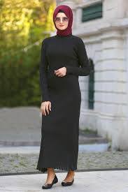 Neva Style Tesettur Triko Elbise Modelleri Elbise Modelleri Triko Elbise