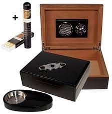 The sovereign is an elegant set sure to impress! Buy Cigarbox Black Finish Humidor Set V 200test Vergleiche Com Compare The Test Winners Test Compare Offers Bestsellers Buy Product 2021 At Low Prices