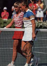 Martina navratilova was born on october 18, 1956 in revnice, czechoslovakia as martina subertová. Tennis In Time Martina Navratilova Defeated Chris Evert In The Chris Evert Martina Navratilova Martina