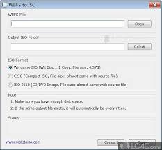 Wii backup manager es un programa para trabajar con copias de seguridad de dvd, fat32, ntfs y wbfs para convertir entre dvd, iso. Wbfs To Iso Download