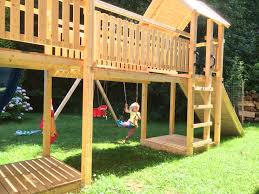 Mit schaukel spielturm mit haus ». Luxus Spielturm Mit Brucke Robby Im Sparpaket Kletterturm De