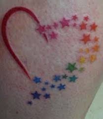 Shooting stars tattoos designs tattoo designs pictures | long. 30 Beautiful Rainbow Tattoo Ideas Rainbow Tattoos Star Tattoos Rainbow Heart Tattoo