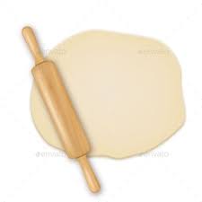 Vector Realistic 3d Wooden Rolling Pin On Roll Out Rolling Pin Pin Logo Baking Logo