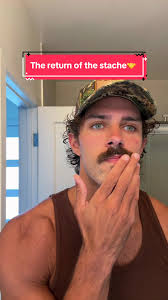 Black Guy Riley Green Mustache