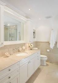 Good Idea To Bring The Wall Cabinets Up Like In A Kitchen So As To Not Sacrifice Counter Space White Bathroom Tiles Bathroom Tile Designs Traditional Bathroom