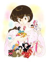 maison ikkoku めぞん一刻 高橋留美子 ロマンスアニメ ポスターの模様