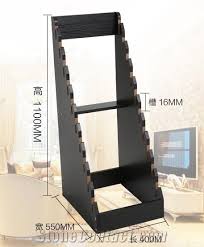● how many samples would you like to show in this display? 108standing Hardwood Displays Wing Laminated Rack Granite Stone Tile Stone Shelf Onyx Table Stand Ceramic Display Rack Stone Tower Marble Stand Metal Display Stands Tile Saw Stand Tiles Showroom Display From China