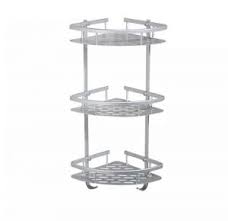 4.6 out of 5 stars. Stainless Steel 3 Layer Corner Rack Bathroom Yogon Wall Mounted Metal Shower Shelf Sector Silver Buy Online Storage Organization At Best Prices In Egypt Souq Com