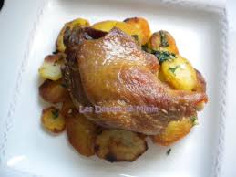 Confit De Canard Et Pommes De Terre Sarladaises Les Delices De Mimm Confit De Canard Pomme De Terre Sarladaise Pomme De Terre
