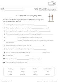 It will lead to a new window. Science Cloze Activity Changing State Worksheet Primaryleap Co Uk